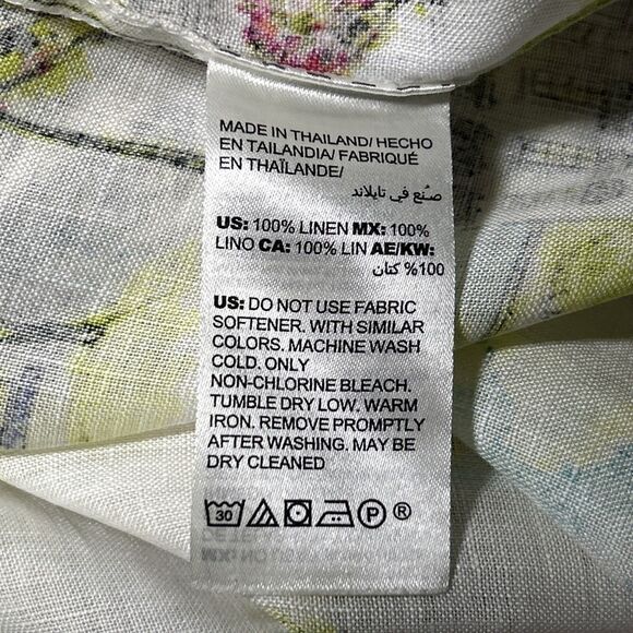 Chicos No Iron Linen Size 1 Us 8/10 EUC - Picture 9 of 11